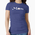 Baseball Mom Supportive Mom T-Shirt - Minimalist Print for Adults - T-Shirt, Sweatshirt, Hoodie