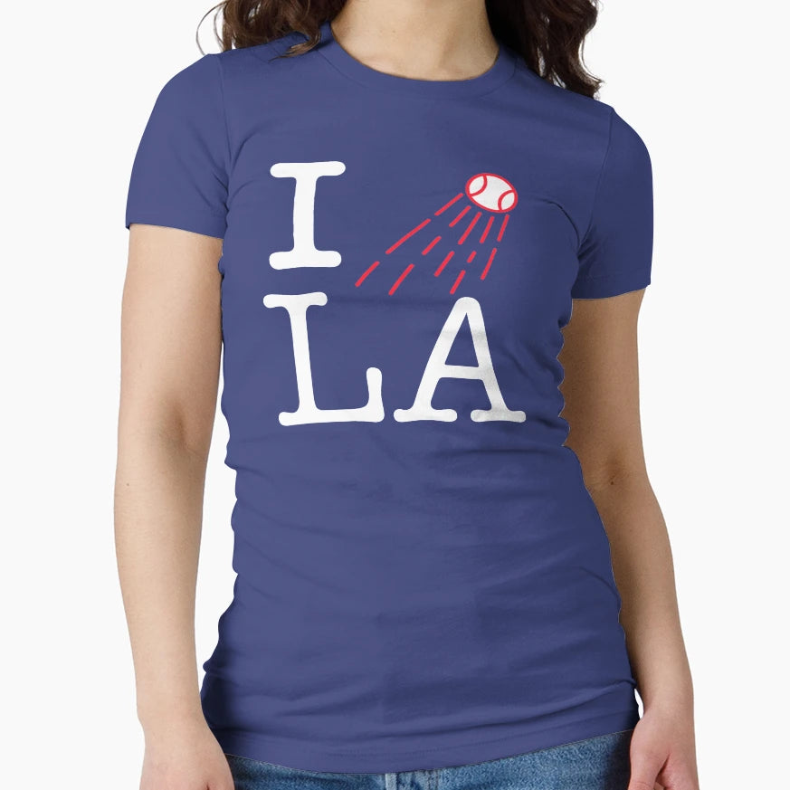 I Love Lad Blue T-Shirt - Custom Art Print Men Women - T-Shirt, Sweatshirt, Hoodie