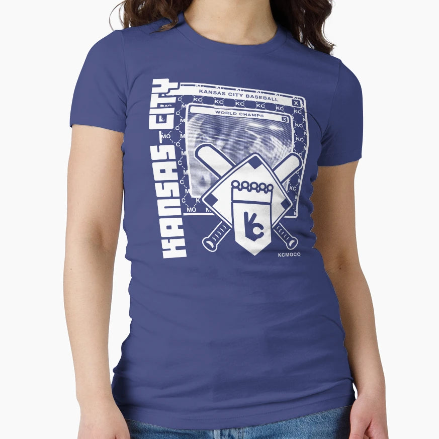 Kansas City Baseball Fan T-Shirt - Casual Everyday Wear Unisex - T-Shirt, Sweatshirt, Hoodie