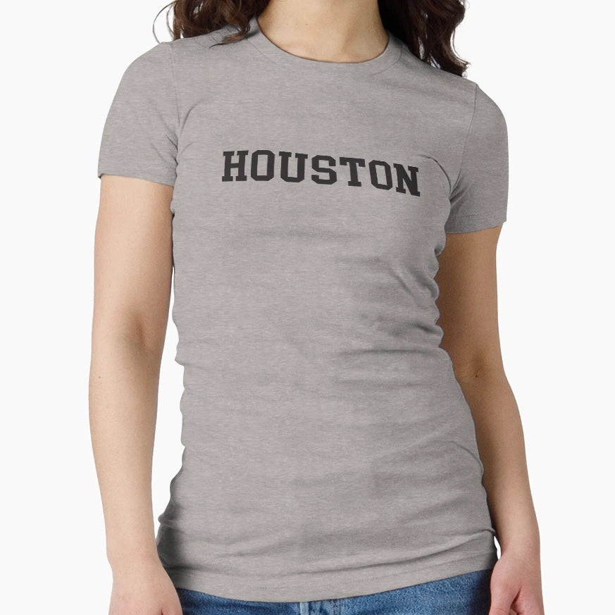 Houston T-Shirt - Minimalist Print Unisex - T-Shirt, Sweatshirt, Hoodie