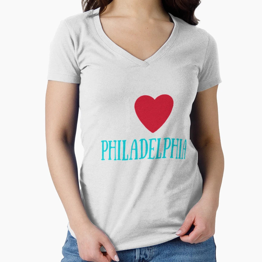 I Love Philadelphia City Pennsylvania T-Shirt - Trendy Graphic for Adults - T-Shirt, Sweatshirt, Hoodie