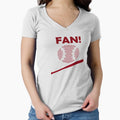 Baseball Fan Collection Red Ball Bat T-Shirt - Streetwear Style for Adults - T-Shirt, Sweatshirt, Hoodie