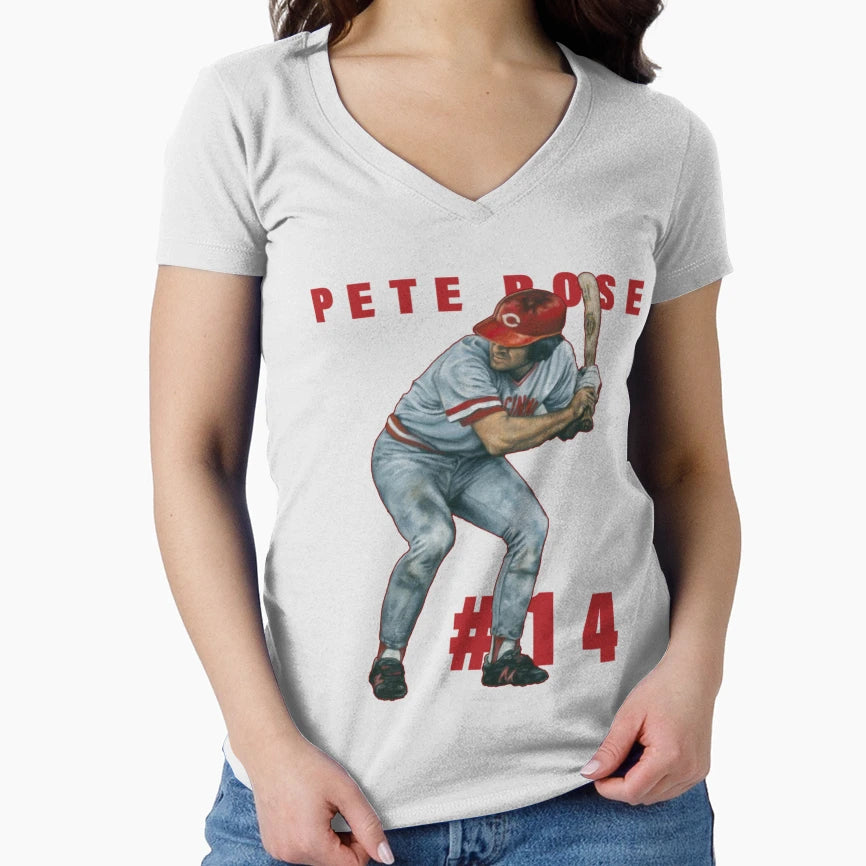 Pete Number 14 Our Heart Pete Rose T-Shirt - Graphic Print for Adults - T-Shirt, Sweatshirt, Hoodie