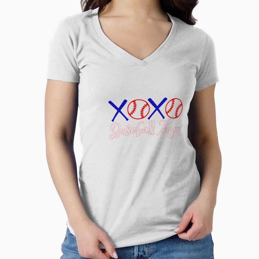 Baseball Mom T-Shirt - Graphic Print Unisex - T-Shirt, Sweatshirt, Hoodie