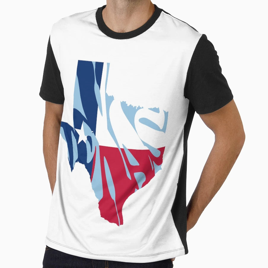 Texas T-Shirt - Custom Art Print Unisex - T-Shirt, Sweatshirt, Hoodie