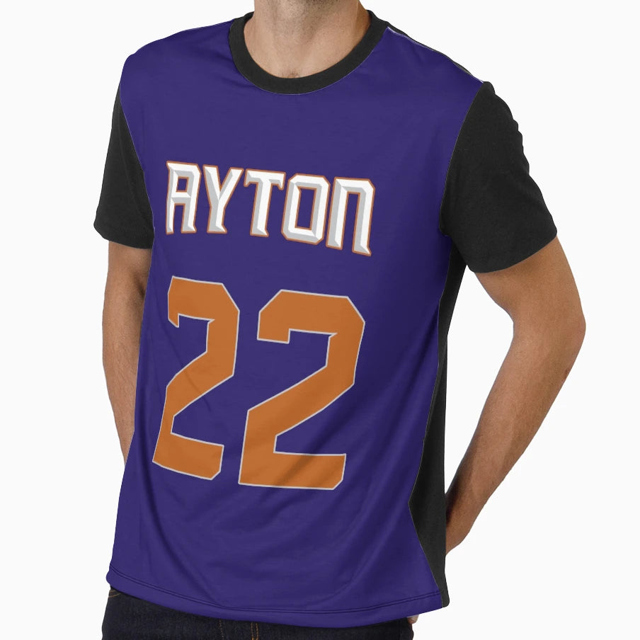 Deandre Ayton Away Jersey T-Shirt - Streetwear Style Men Women - T-Shirt, Sweatshirt, Hoodie