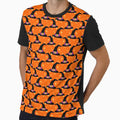 Witch Hat Halloween Pattern T-Shirt - Streetwear Style Unisex - T-Shirt, Sweatshirt, Hoodie