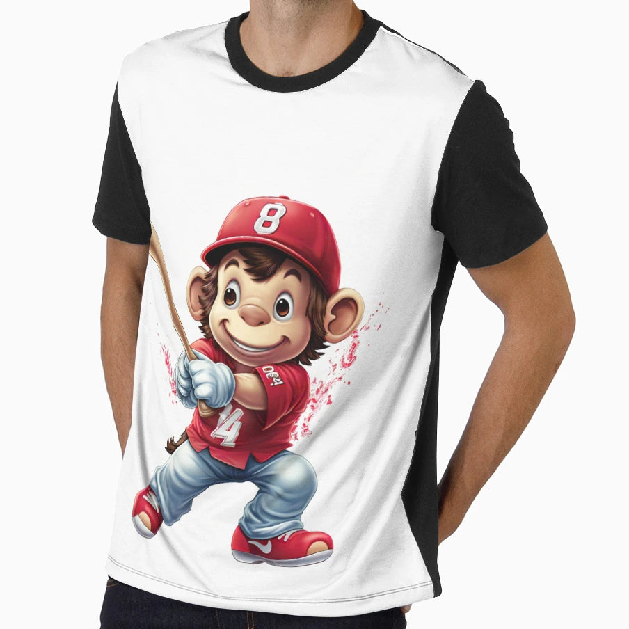 Monkey Sport T-Shirt - Casual Everyday Wear for Adults - T-Shirt, Sweatshirt, Hoodie