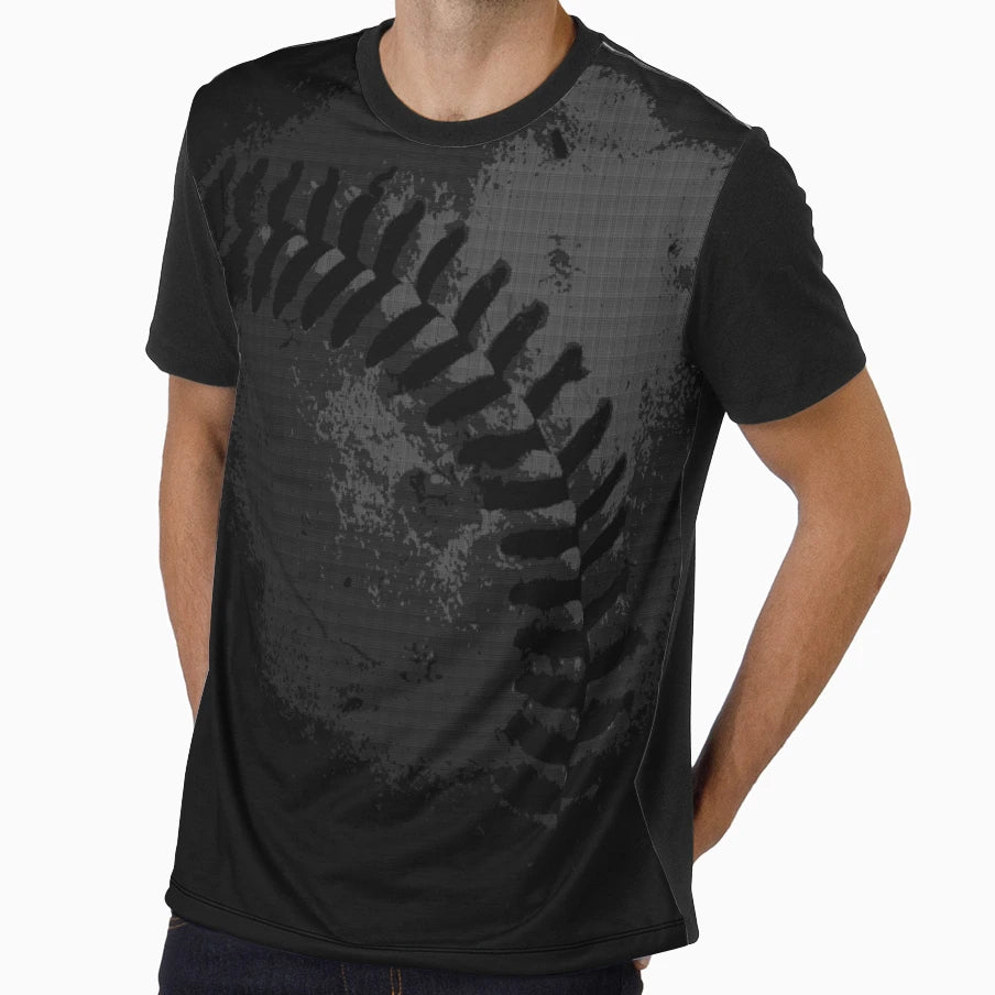 Baseball Impression T-Shirt - Novelty Apparel for Adults - T-Shirt, Sweatshirt, Hoodie