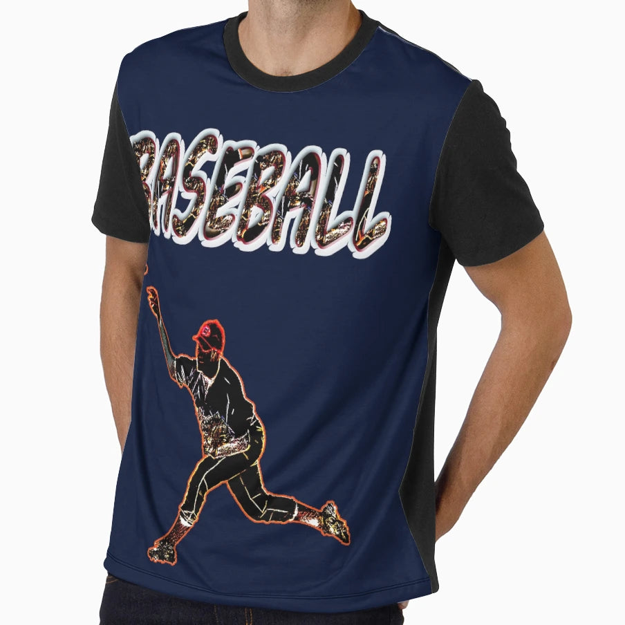 Baseball 8 T-Shirt - Custom Art Print Men Women - T-Shirt, Sweatshirt, Hoodie