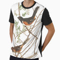 Eastern Towhee John James Audubon T-Shirt - Custom Art Print for Adults - T-Shirt, Sweatshirt, Hoodie