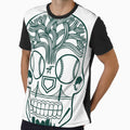 Oakland Sugar Skull T-Shirt - Graphic Print Men Women - T-Shirt, Sweatshirt, Hoodie
