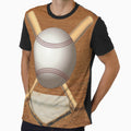 Baseball American Sports Bats Home T-Shirt - Trendy Graphic for Adults - T-Shirt, Sweatshirt, Hoodie