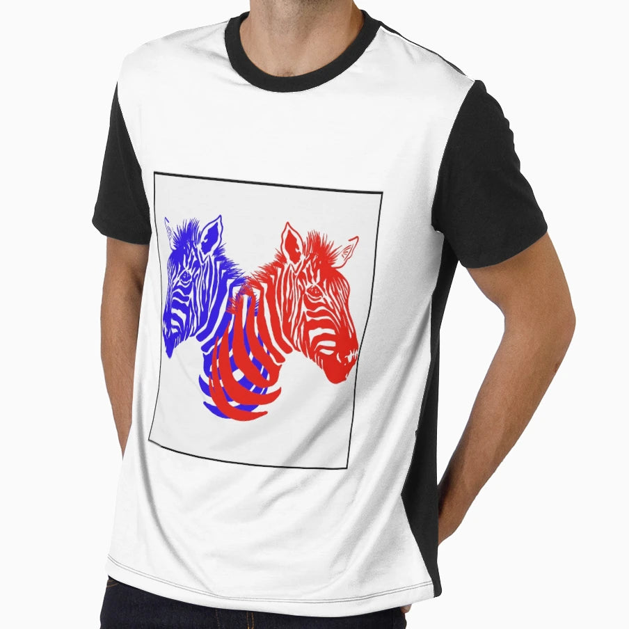Zebra T-Shirt - Fun Novelty Design Unisex - T-Shirt, Sweatshirt, Hoodie