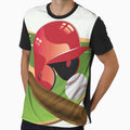 Red Baseball T-Shirt - Graphic Print Men Women - T-Shirt, Sweatshirt, Hoodie