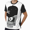 Black New York Mum T-Shirt - Custom Art Print for Adults - T-Shirt, Sweatshirt, Hoodie