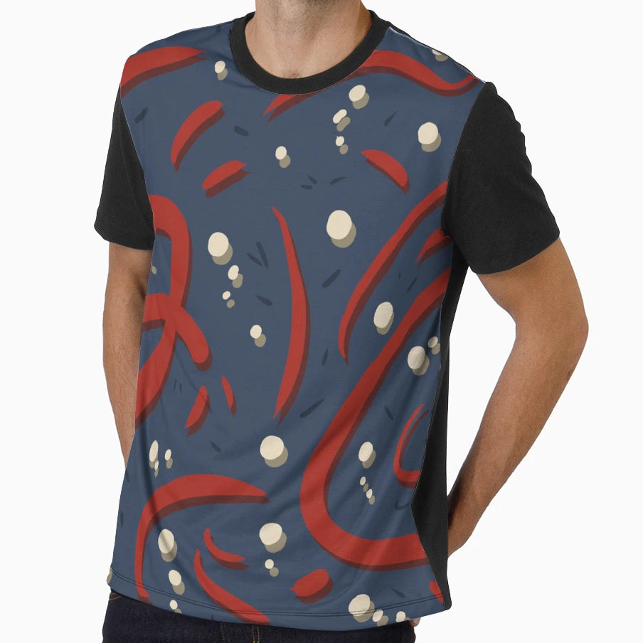 Primarily Squiggles T-Shirt - Graphic Print Unisex - T-Shirt, Sweatshirt, Hoodie