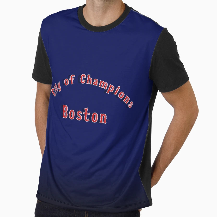 Boston City Champions T-Shirt - Graphic Print Unisex - T-Shirt, Sweatshirt, Hoodie
