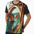 Abstract Golden Gate Bridge T-Shirt - Novelty Apparel Unisex - T-Shirt, Sweatshirt, Hoodie