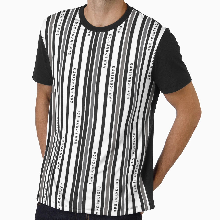 San Francisco Hill T-Shirt - Unique Graphic for Adults - T-Shirt, Sweatshirt, Hoodie