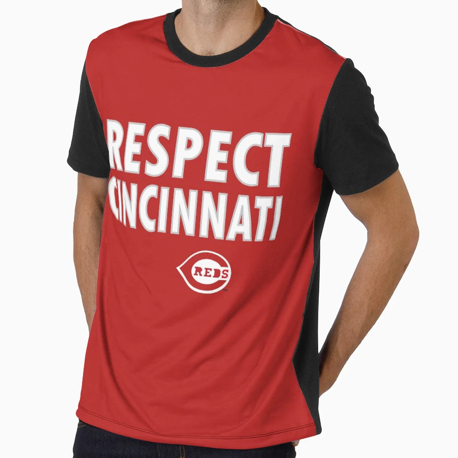 Respect Cincinnati T-Shirt - Novelty Apparel Men Women - T-Shirt, Sweatshirt, Hoodie