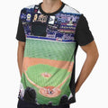Atlanta Baseball Stadium Ball Field T-Shirt - Minimalist Print for Adults - T-Shirt, Sweatshirt, Hoodie
