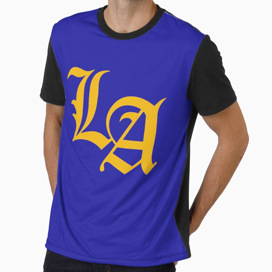 La Los Angeles T-Shirt - Graphic Print for Adults - T-Shirt, Sweatshirt, Hoodie