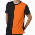 Orange And White T-Shirt - Custom Art Print for Adults - T-Shirt, Sweatshirt, Hoodie