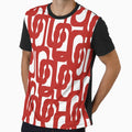 Mid Century Modern Contemporary Loop T-Shirt - Unique Graphic Unisex - T-Shirt, Sweatshirt, Hoodie