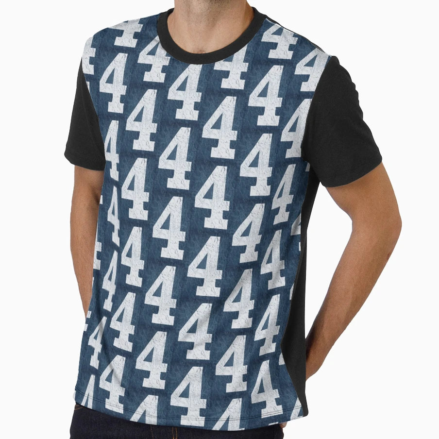 Illustration Number 4 Shabby T-Shirt - Novelty Apparel for Adults - T-Shirt, Sweatshirt, Hoodie