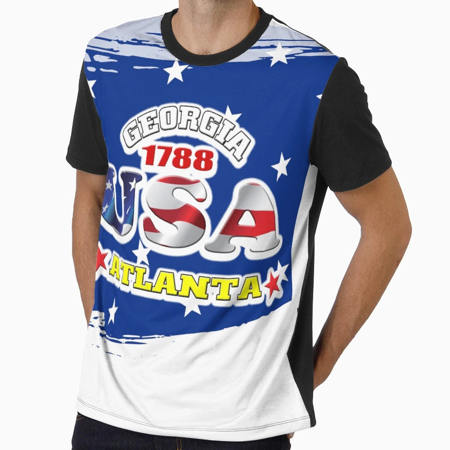 Georgia Statehood T-Shirt - Novelty Apparel for Adults - T-Shirt, Sweatshirt, Hoodie