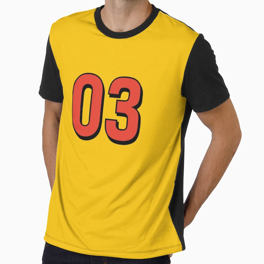 Number 03 T-Shirt - Novelty Apparel for Adults - T-Shirt, Sweatshirt, Hoodie