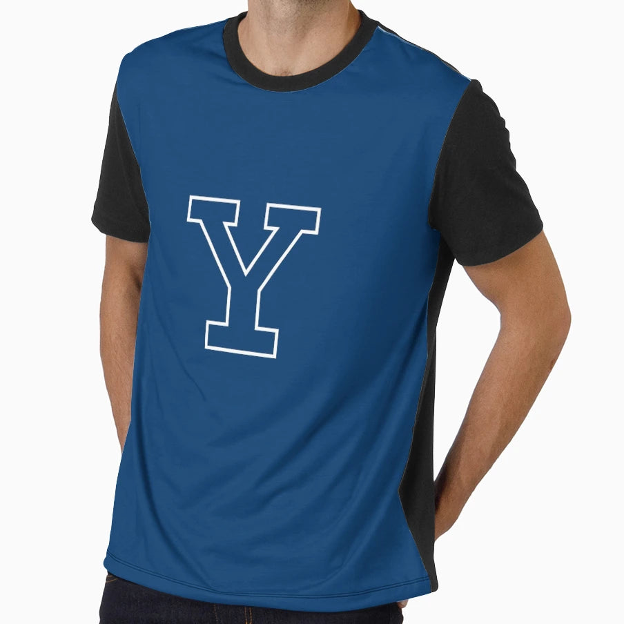 Yale T-Shirt - Minimalist Print Men Women - T-Shirt, Sweatshirt, Hoodie