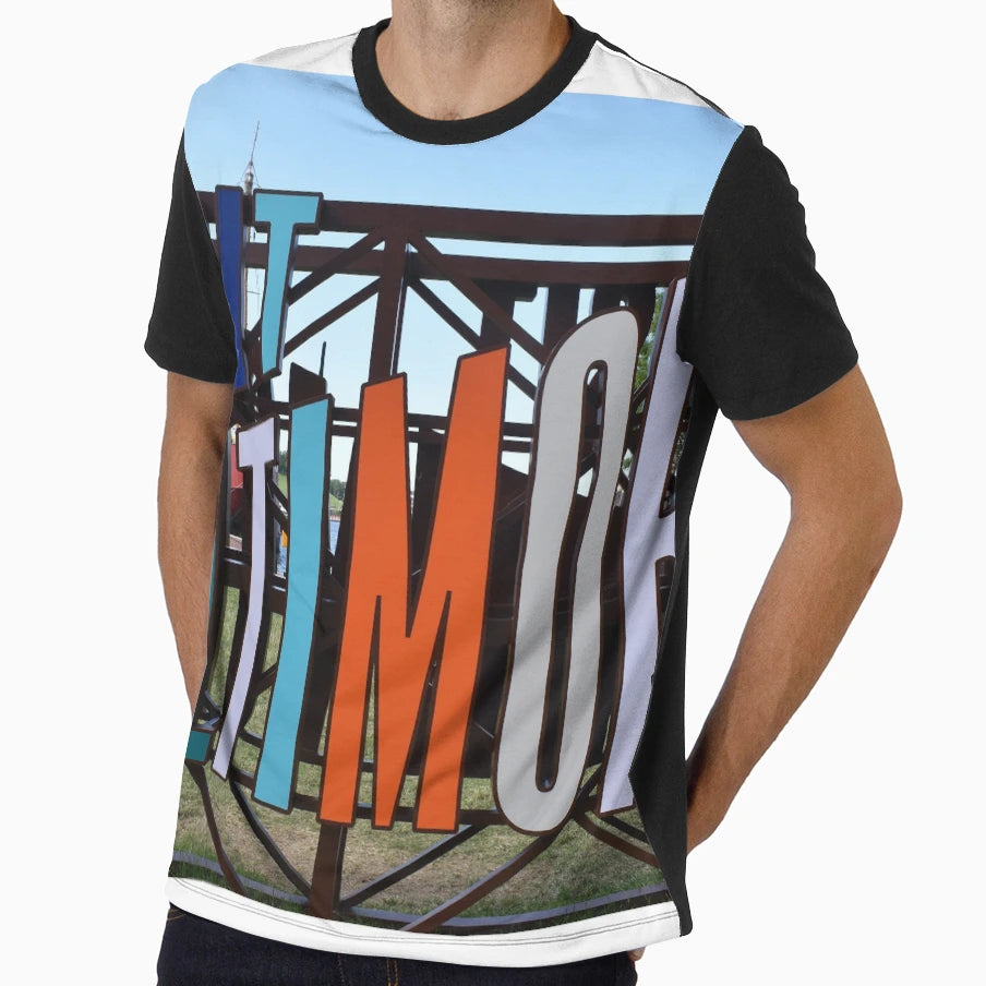 Visit Baltimore T-Shirt - Trendy Graphic for Adults - T-Shirt, Sweatshirt, Hoodie
