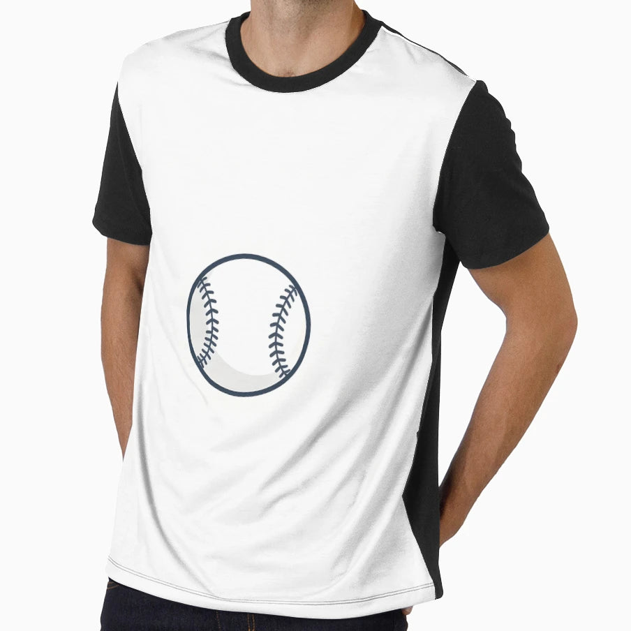 Aesthetic Baseball T-Shirt - Graphic Print for Adults - T-Shirt, Sweatshirt, Hoodie