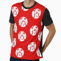 Funny Baseball Cartoon Softball Face T-Shirt - Trendy Graphic Men Women - T-Shirt, Sweatshirt, Hoodie