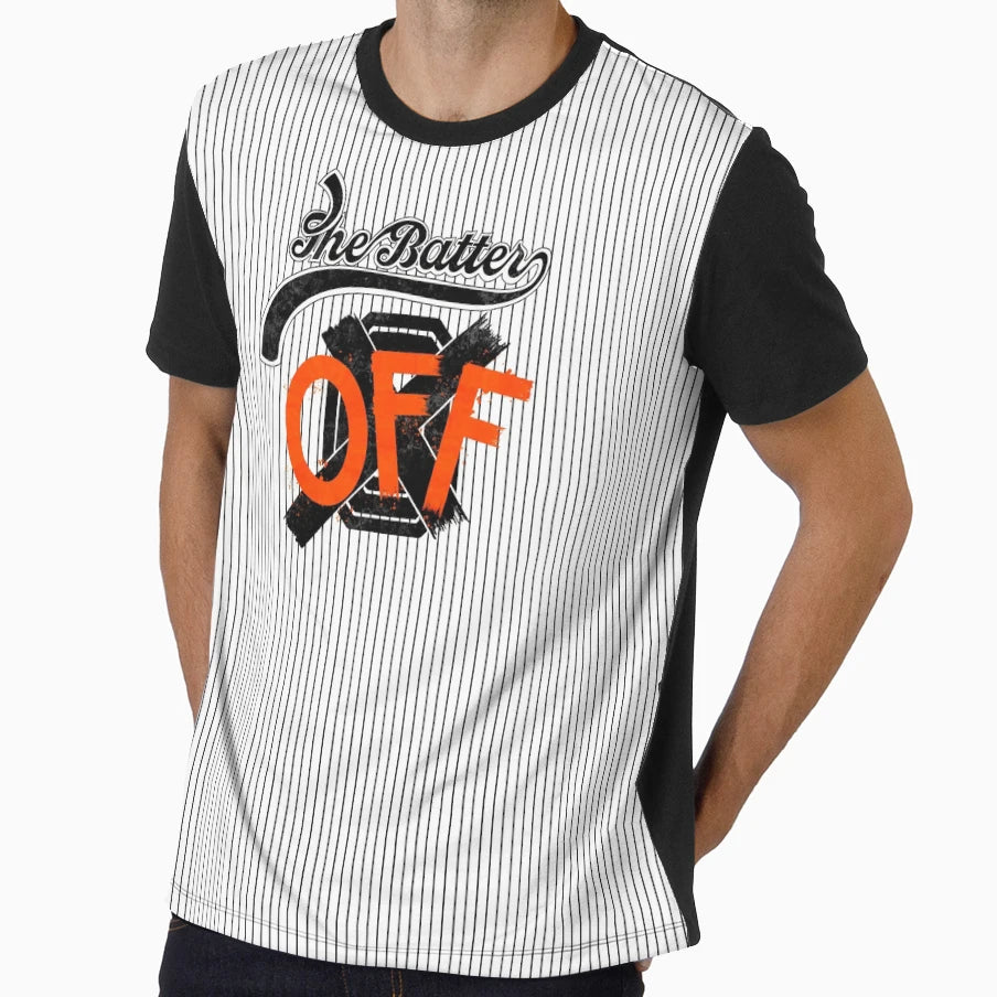 Off Collection Switch Off Jersey T-Shirt - Aesthetic Graphic Unisex - T-Shirt, Sweatshirt, Hoodie