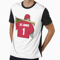 St Louis Baseball Jersey Number 1 Fan T-Shirt - Streetwear Style Men Women - T-Shirt, Sweatshirt, Hoodie