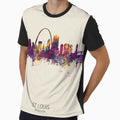 St Louis Missouri Skyline T-Shirt - Streetwear Style Men Women - T-Shirt, Sweatshirt, Hoodie