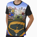 Sport Team Stadium Art Detroit Baseball T-Shirt - Graphic Print for Adults - T-Shirt, Sweatshirt, Hoodie
