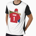 Texas Baseball Jersey Number 1 Fan T-Shirt - Aesthetic Graphic for Adults - T-Shirt, Sweatshirt, Hoodie