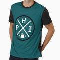 Philadelphia Football Emblem Phi T-Shirt - Novelty Apparel Men Women - T-Shirt, Sweatshirt, Hoodie