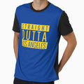 Straight Outta Los Angeles Football T-Shirt - Graphic Print Unisex - T-Shirt, Sweatshirt, Hoodie