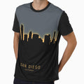 San Diego California Skyline T-Shirt - Novelty Apparel for Adults - T-Shirt, Sweatshirt, Hoodie