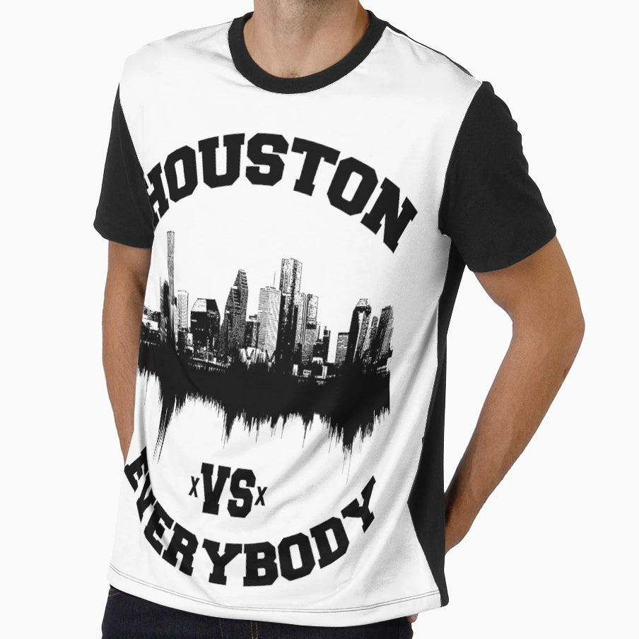 Houston Vs Everybody T-Shirt - Aesthetic Graphic for Adults - T-Shirt, Sweatshirt, Hoodie
