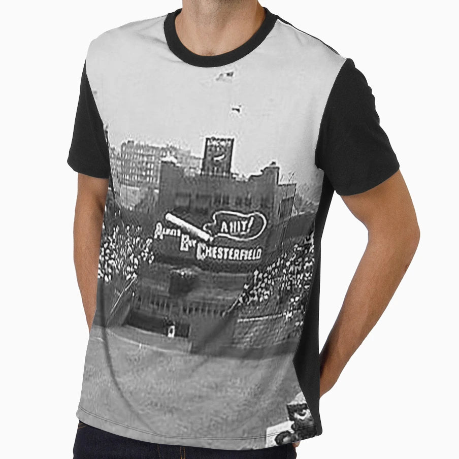 New York Polo Grounds Outfield 1952 T-Shirt - Aesthetic Graphic Men Women - T-Shirt, Sweatshirt, Hoodie