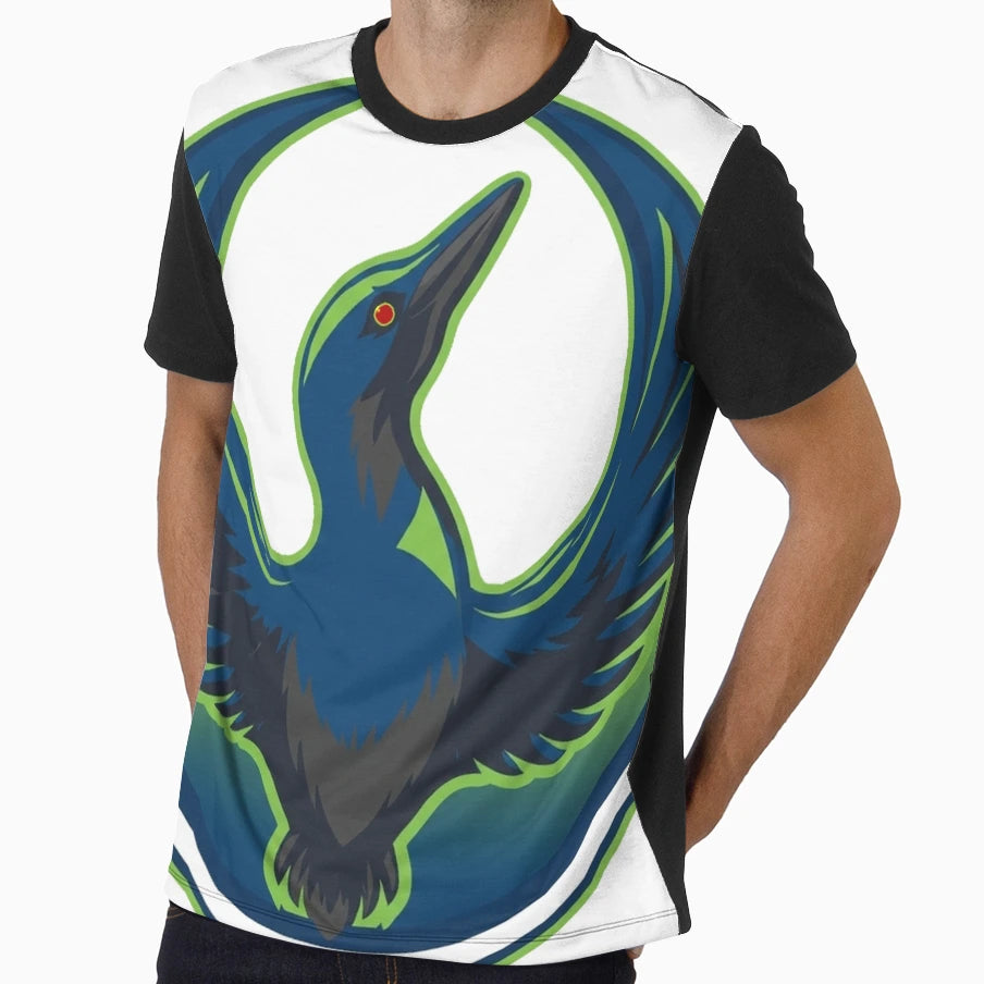Minnesota Timberwolves Rebel Loon T-Shirt - Trendy Graphic Men Women - T-Shirt, Sweatshirt, Hoodie