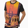 San Francisco Streets T-Shirt - Unique Graphic Unisex - T-Shirt, Sweatshirt, Hoodie
