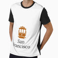 San Francisco Cable Car T-Shirt - Aesthetic Graphic for Adults - T-Shirt, Sweatshirt, Hoodie