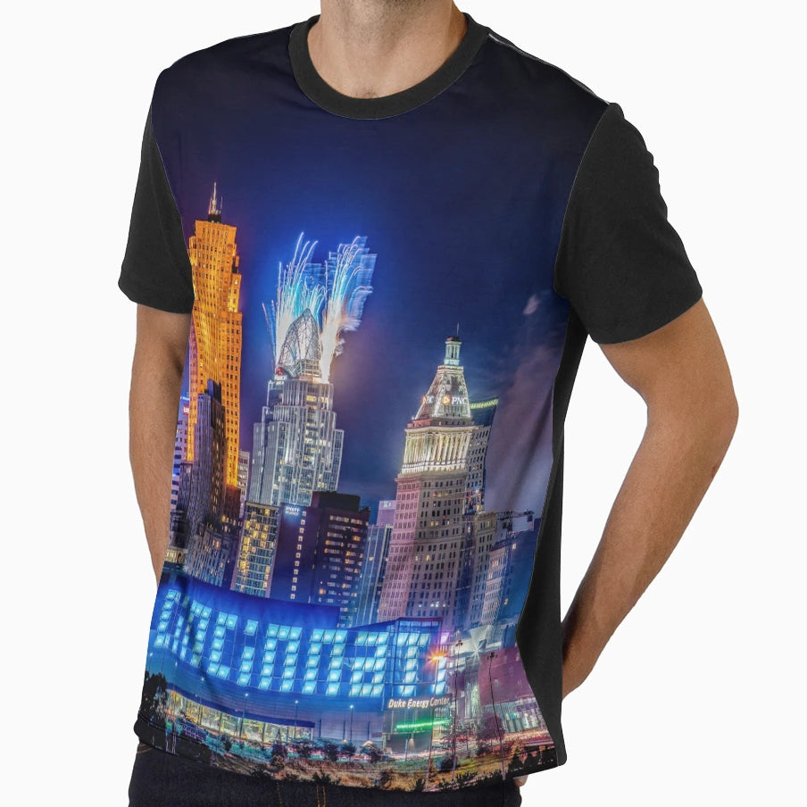2019 Webn Fireworks Cincinnati Ohio T-Shirt - Novelty Apparel Unisex - T-Shirt, Sweatshirt, Hoodie